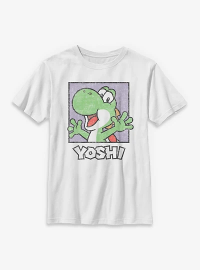 Nintendo Happy Yoshi Panel Youth T-Shirt