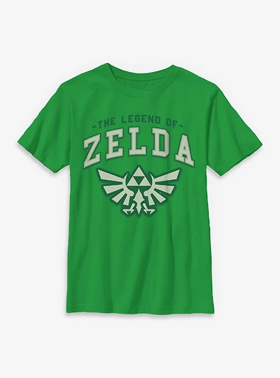 The Legend Of Zelda Badge Icon Youth T-Shirt