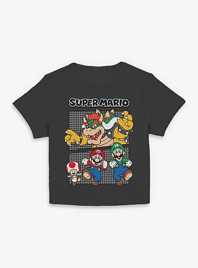 Nintendo Super Mario Watch Your Back Women Baby T-Shirt