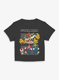 Nintendo Super Mario Watch Your Back Women Baby T-Shirt