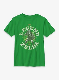 The Legend Of Zelda Fighting Crest Link Youth T-Shirt