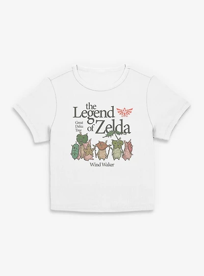 The Legend Of Zelda Great Deku Tree Wind Waker Women Baby T-Shirt