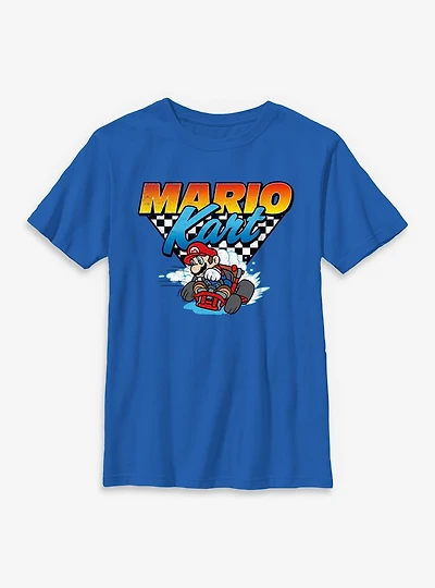 Nintendo Mario Team Driver Kart Youth T-Shirt