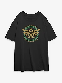 The Legend Of Zelda Hyrule Kingdom Womens Oversized T-Shirt