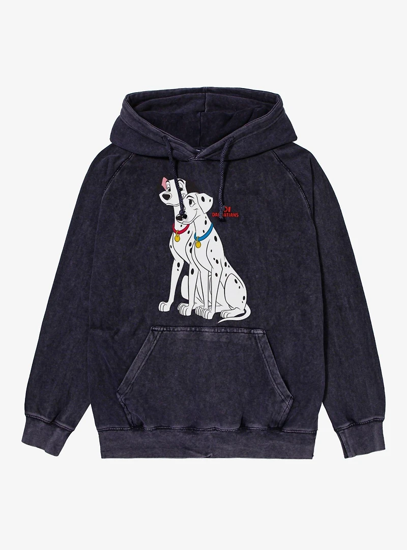 Disney 101 Dalmatians Pongo And Perdita Mineral Wash Hoodie