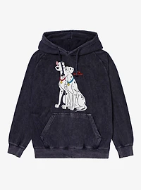 Disney 101 Dalmatians Pongo And Perdita Mineral Wash Hoodie