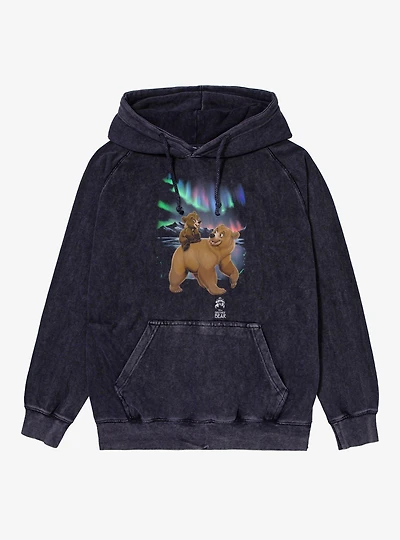 Disney Brother Bear Aurora Borealis Mineral Wash Hoodie