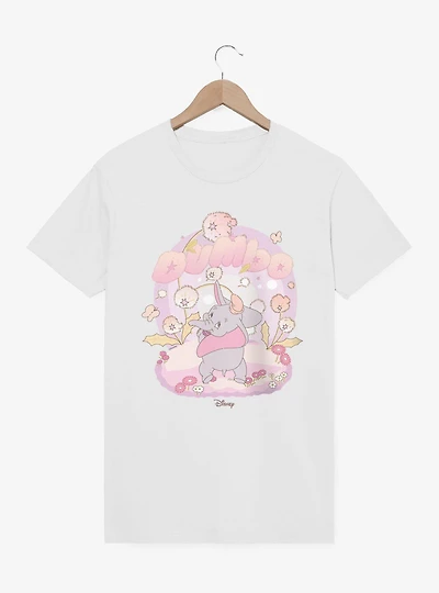 Disney Dumbo Fluffy Flowers T-Shirt