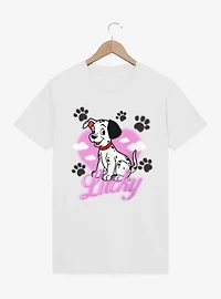 Disney 101 Dalmatians Lucky Love Spray Paint T-Shirt