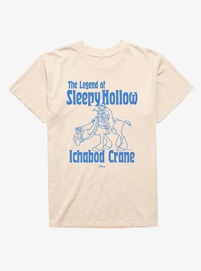 Disney Sleepy Hollow The Legend Of Ichabod Mineral Wash T-Shirt