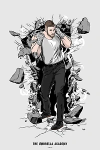 The Umbrella Academy Number One Luther Hargreeves Poster