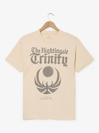Skyrim The Nightingale Trinity Logo T-Shirt - BoxLunch Exclusive