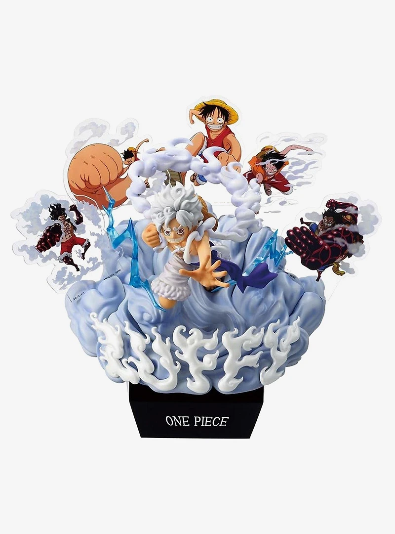 One Piece Ichibansho OnDimension Monkey D. Luffy Gear 5 (Memories of Adventure and The Shipping Route The Future) Figure