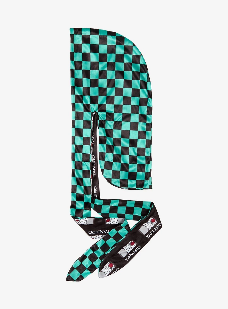 Demon Slayer: Kimetsu no Yaiba Tanjiro Pattern Reversible Durag - BoxLunch Exclusive