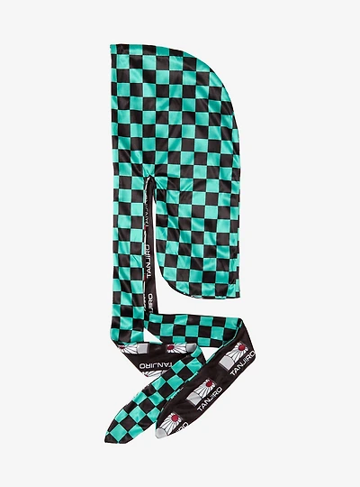 Demon Slayer: Kimetsu no Yaiba Tanjiro Pattern Reversible Durag - BoxLunch Exclusive