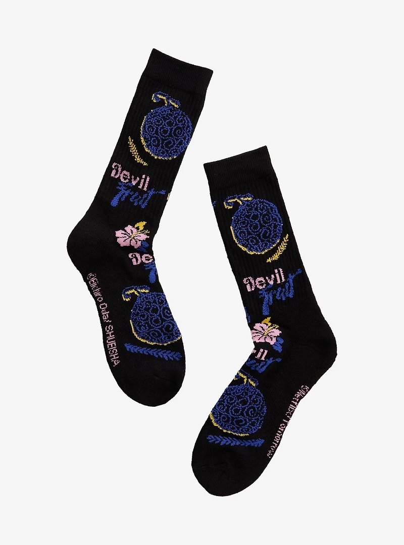 One Piece Devil Fruit Crew Socks — BoxLunch Exclusive
