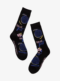 One Piece Devil Fruit Crew Socks — BoxLunch Exclusive