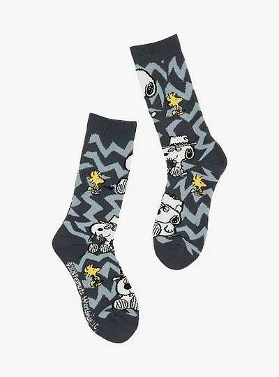 Peanuts Snoopy & Cousins Crew Socks - BoxLunch Exclusive