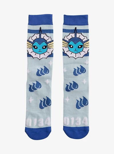 Pokémon Vaporeon Crew Socks — BoxLunch Exclusive