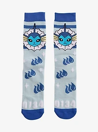 Pokémon Vaporeon Crew Socks — BoxLunch Exclusive