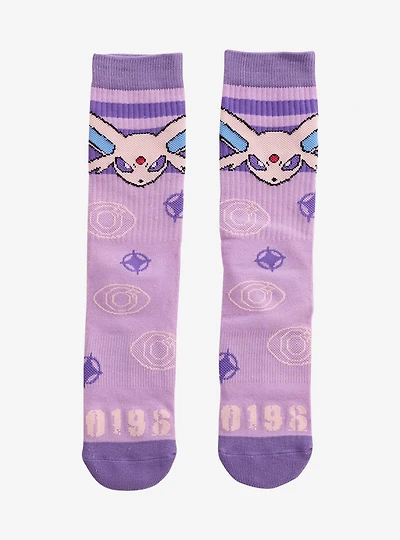 Pokémon Espeon Crew Socks — BoxLunch Exclusive