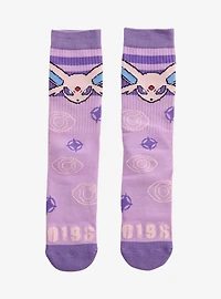 Pokémon Espeon Crew Socks — BoxLunch Exclusive
