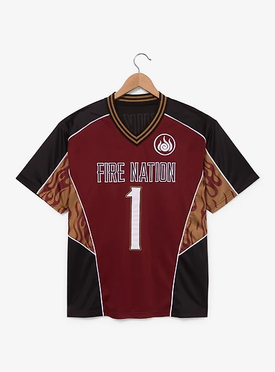 Avatar: The Last Airbender Zuko Fire Nation Football Jersey - BoxLunch Exclusive
