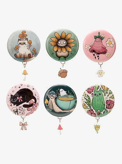 Guild of Calamity Critters Blind Bag Button Oin with Charm