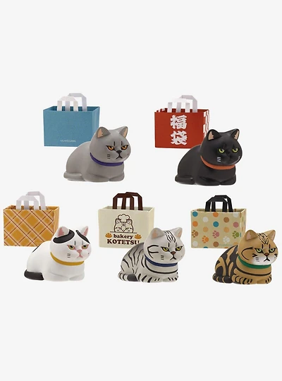 Cat in Paper Bag Blind Box Figure
