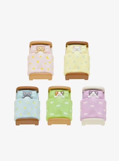 Kitan Club Cat in a Bed Blind Box Figure