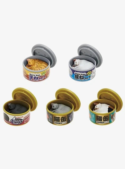 Canned Cat Blind Box Figure