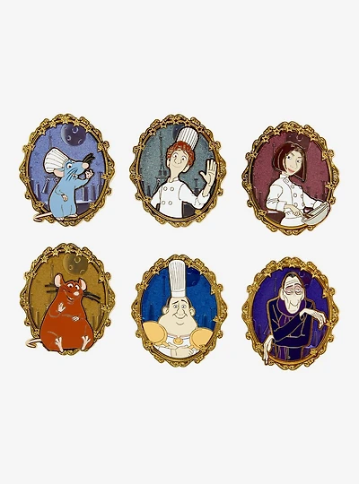 Disney Pixar Ratatouille Character Portrait Blind Box Enamel Pin - BoxLunch Exclusive
