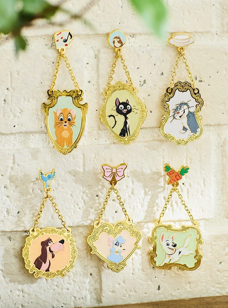 Disney Pets Hanging Portrait Blind Box Enamel Pin - BoxLunch Exclusive