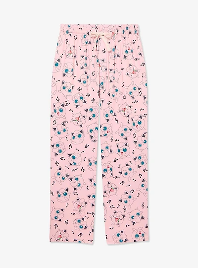 Pokémon Jigglypuff Allover Print Plus Sleep Pants - BoxLunch Exclusive