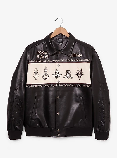 Disney Villains It’s Good to Be Bad Faux Leather Jacket - BoxLunch Exclusive