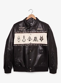 Disney Villains It’s Good to Be Bad Faux Leather Jacket - BoxLunch Exclusive