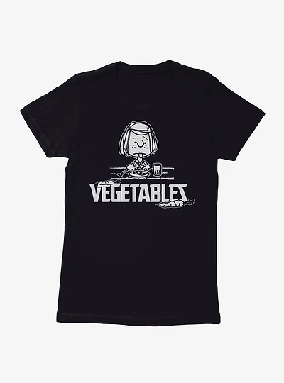Peanuts Peppermint Patty Vegetable Womens T-Shirt