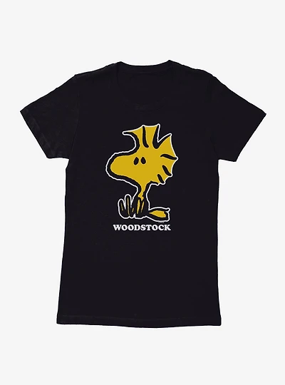 Peanuts Woodstock Womens T-Shirt