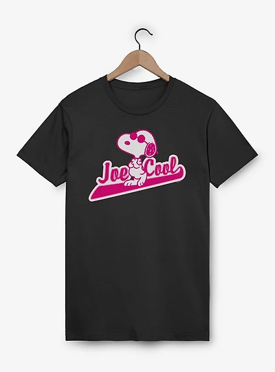 Peanuts Snoopy Joe Cool Baseball Logo T-Shirt