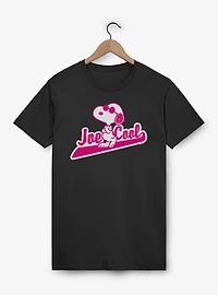 Peanuts Snoopy Joe Cool Baseball Logo T-Shirt