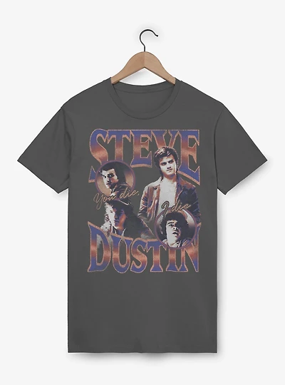 Stranger Things Steve & Dustin You Die I T-Shirt