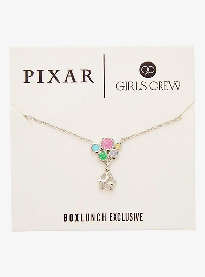 Girls Crew Disney Pixar Up Balloon House Charm Necklace - BoxLunch Exclusive