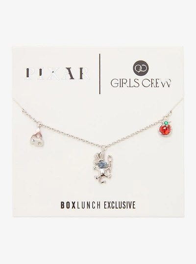Girls Crew Disney Pixar Ratatouille Remy & Veggies Charm Necklace - BoxLunch Exclusive