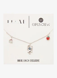 Girls Crew Disney Pixar Ratatouille Remy & Veggies Charm Necklace - BoxLunch Exclusive
