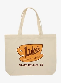 Gilmore Girls Luke's Diner Canvas Tote Bag - BoxLunch Exclusive