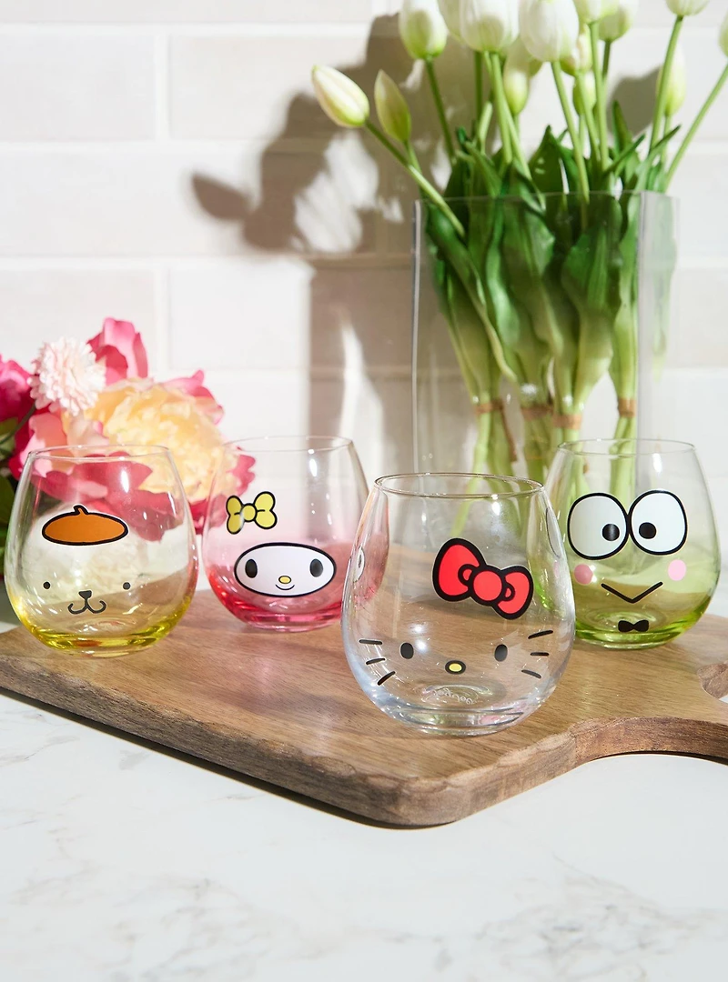 Sanrio Hello Kitty and Friends Glass Set