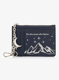 A Court of Thorns and Roses to the Stars Zip Wallet With Dangle Charm - BoxLunch Exclusive