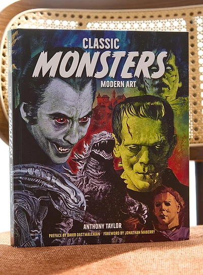 Classic Monsters Modern Art Book
