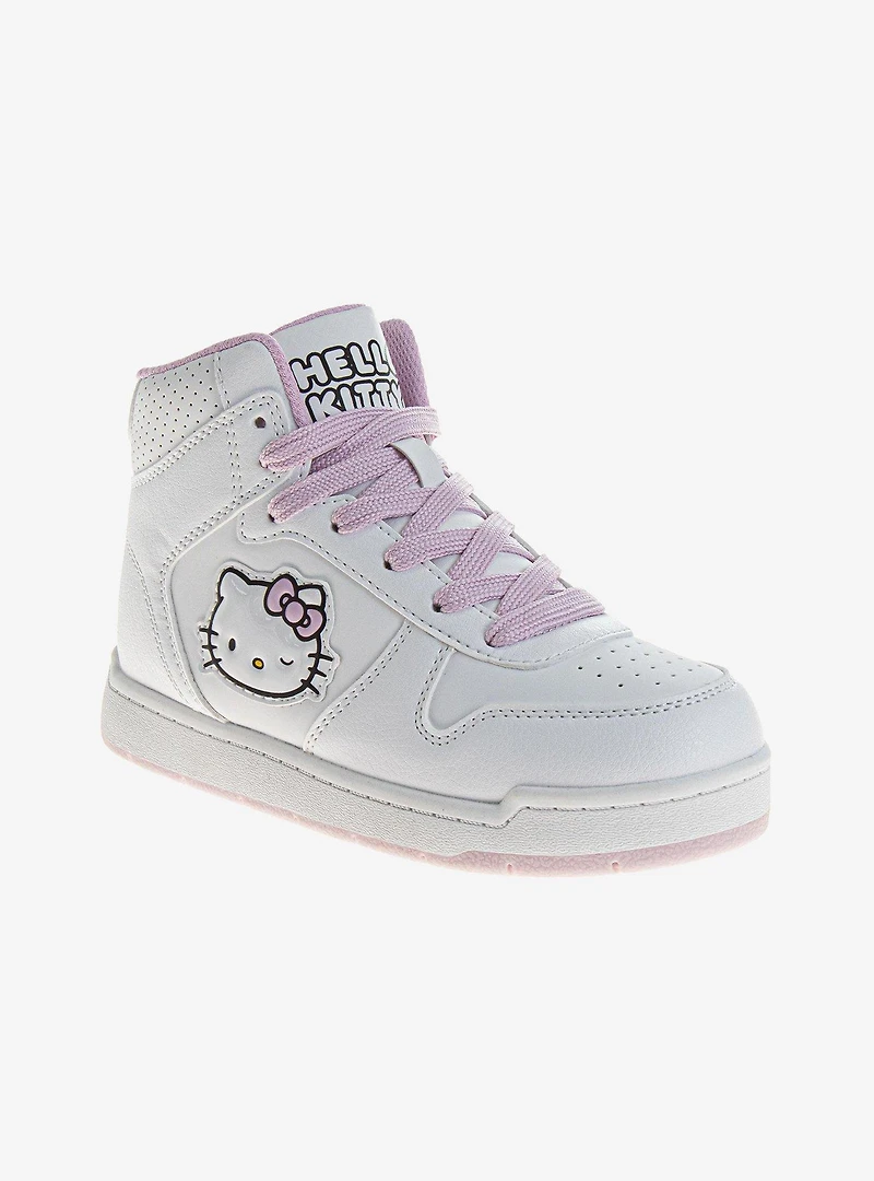Hello Kitty Girls Lace-Up High Top Sneakers