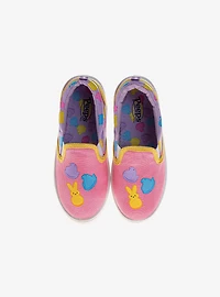 Peeps Canvas Girls Lace-Up Sneakers